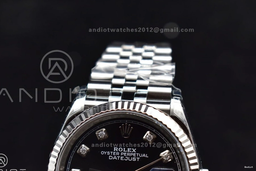 904L SS Dial 36 Steel On DateJust Diamond 126234 Black Jubilee VSF VS3235 1:1 Bracelet Edition Best 1109